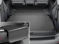 Black Bumper Odyssey Seating Cargo with Bumper 2018-2024 Row Behind WeatherTech With Liner Trunk compatible 2nd Protector with Honda - Protector,