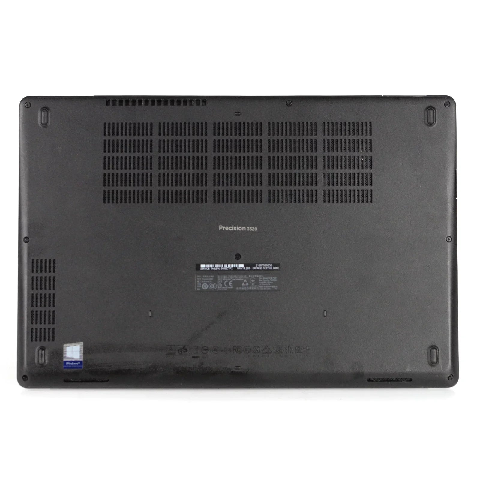 Used Precision v.WCA Dell Home Graphics 15.6" Win B 256GB 10 Integrated i7 3520 SSD Core 8GB M.2 Laptop