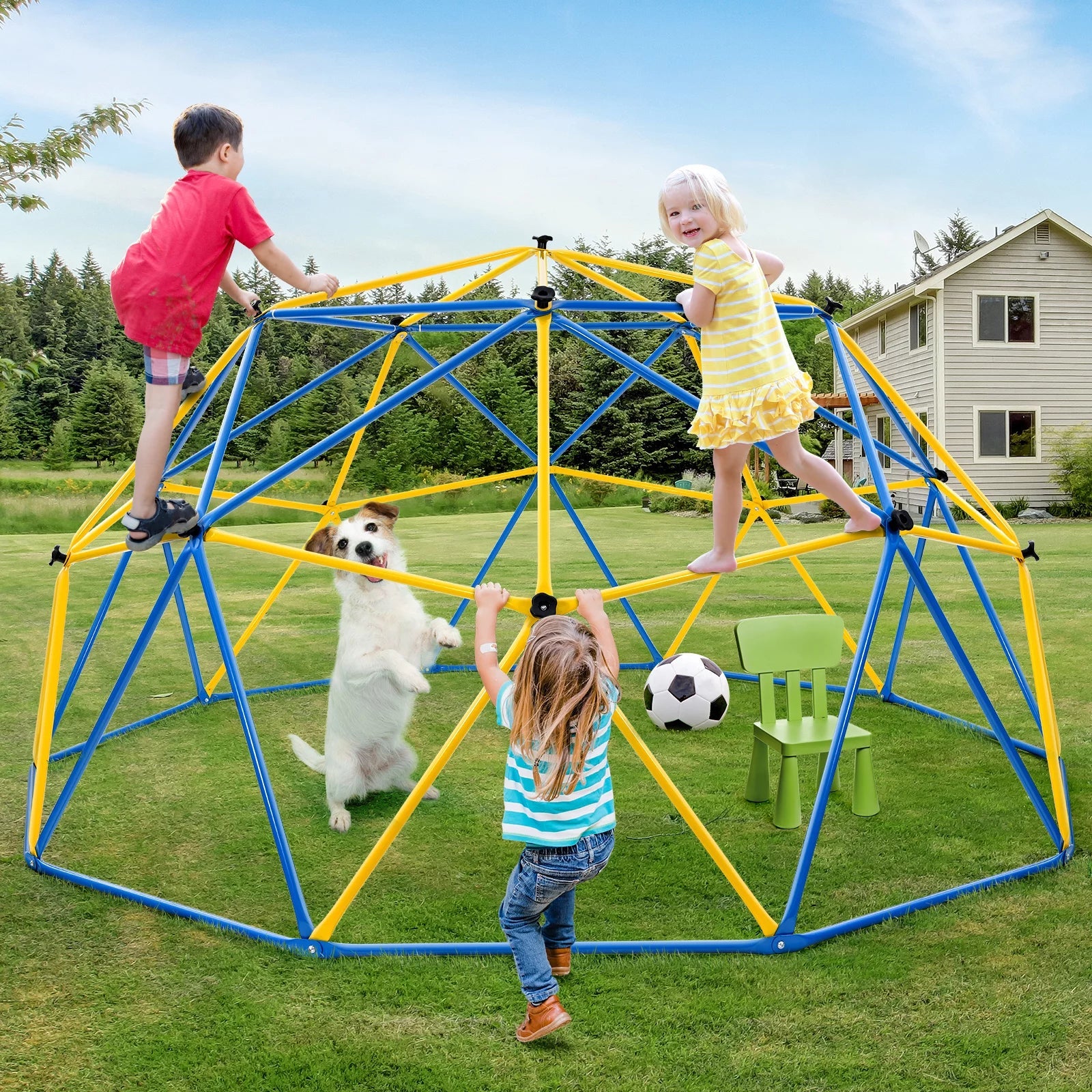 Dome and with Dome 800 Steel Hammock with 10FT For Climbing Climber Frame Swing Kids lbs JUGADER Canopy