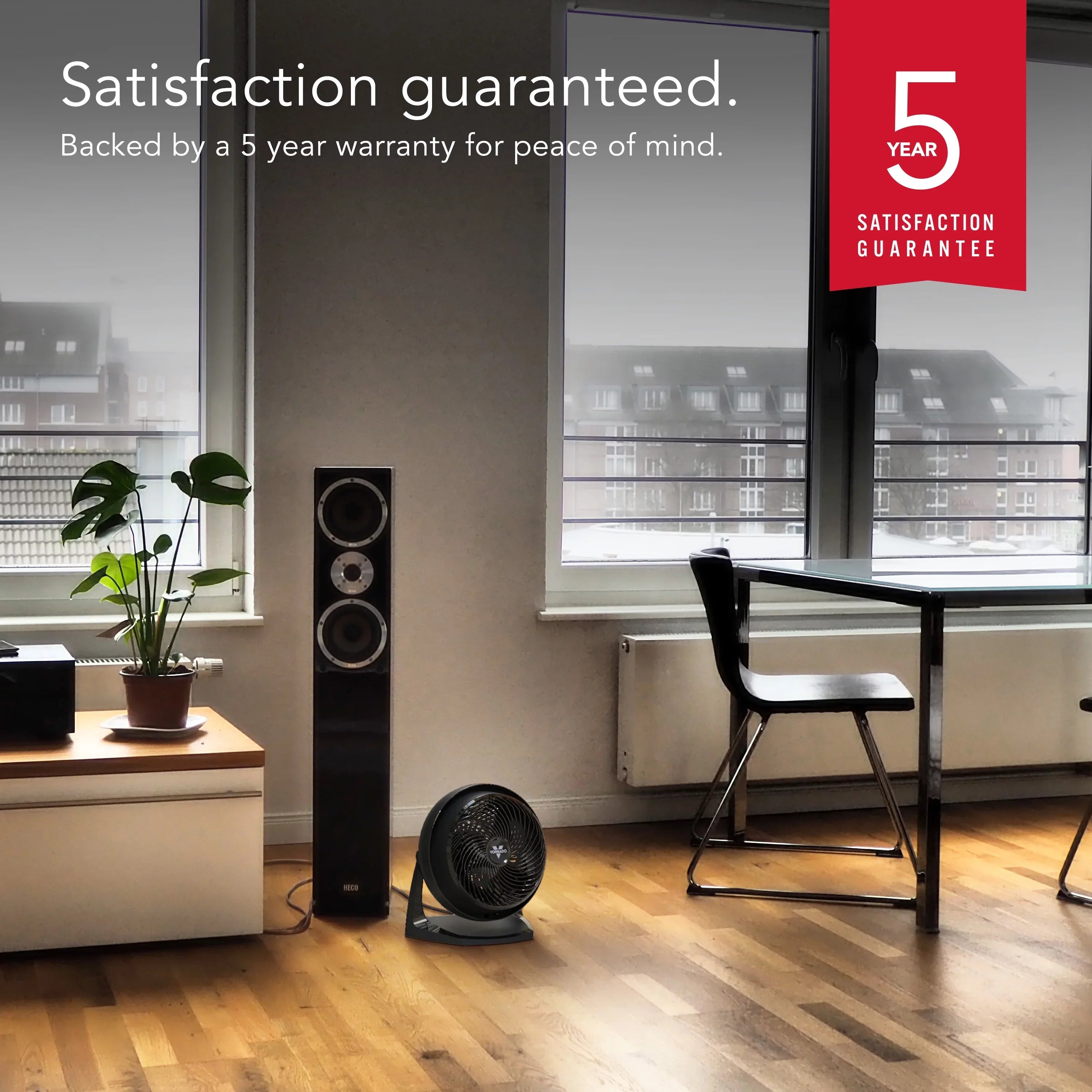 Black Whole Floor Vornado Circulator (New) 62 Fan, Air 13", Room
