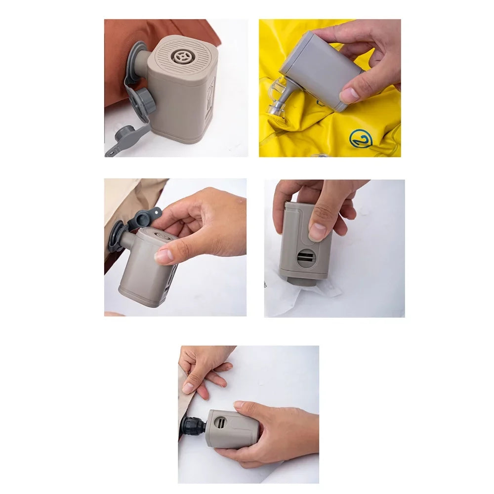 Pump Multifunctional Inflator Inflatable Mattress Cordless Outdoor Electric Pump Tickas Inflator and Portable Dual-use