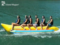 Heavy-Duty Boat In Inline Yellow Banana 6-Passenger
