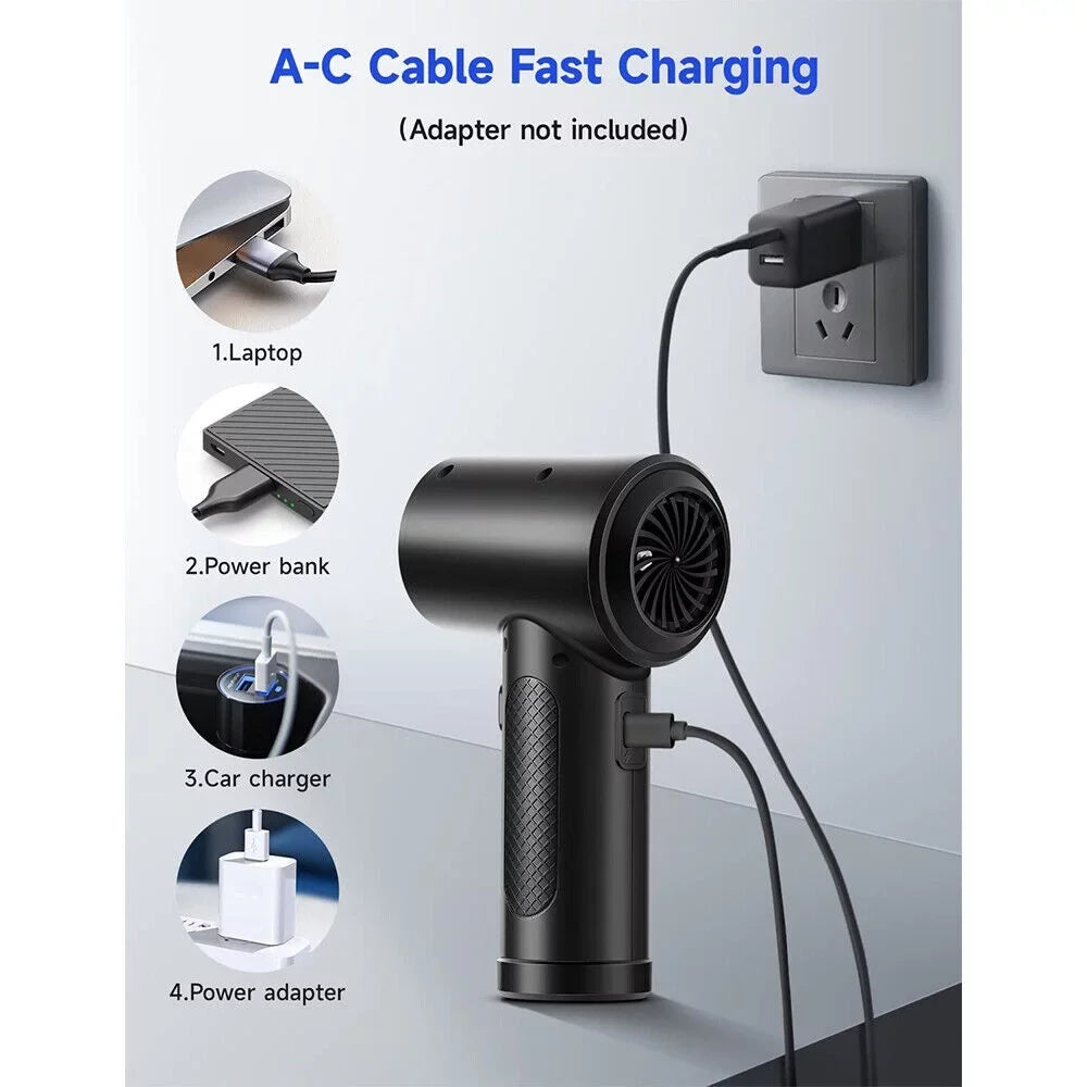 Cordless Computer 51000RPM Air Car For Cleaner Portable Air Electric Keyboard