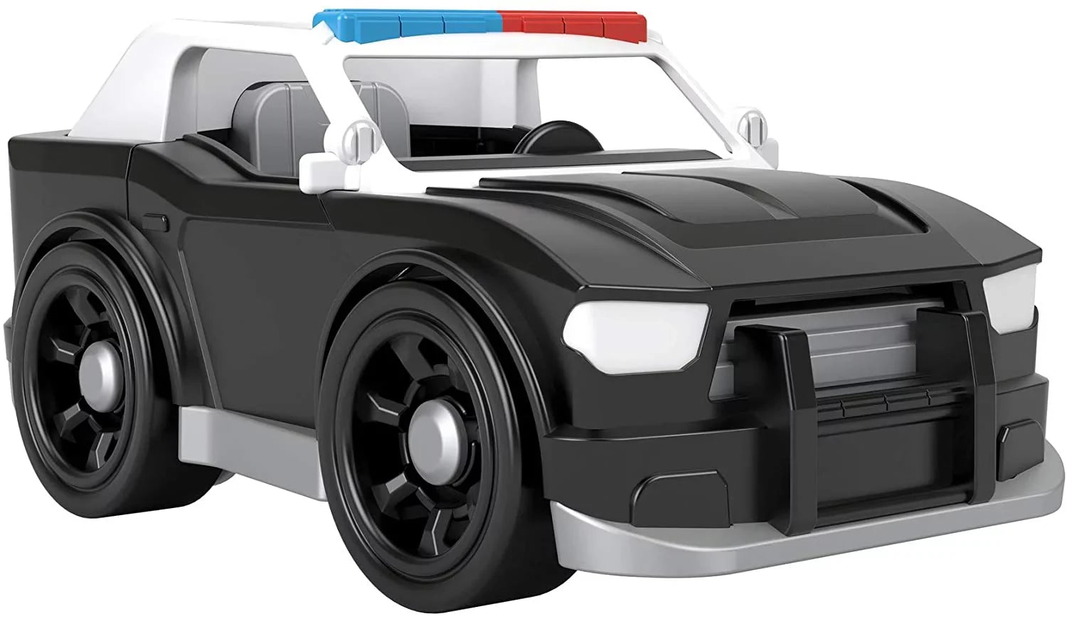 Police Push-Along Toy Fisher-Price and Set Figure Cruiser, Car Super Character Imaginext