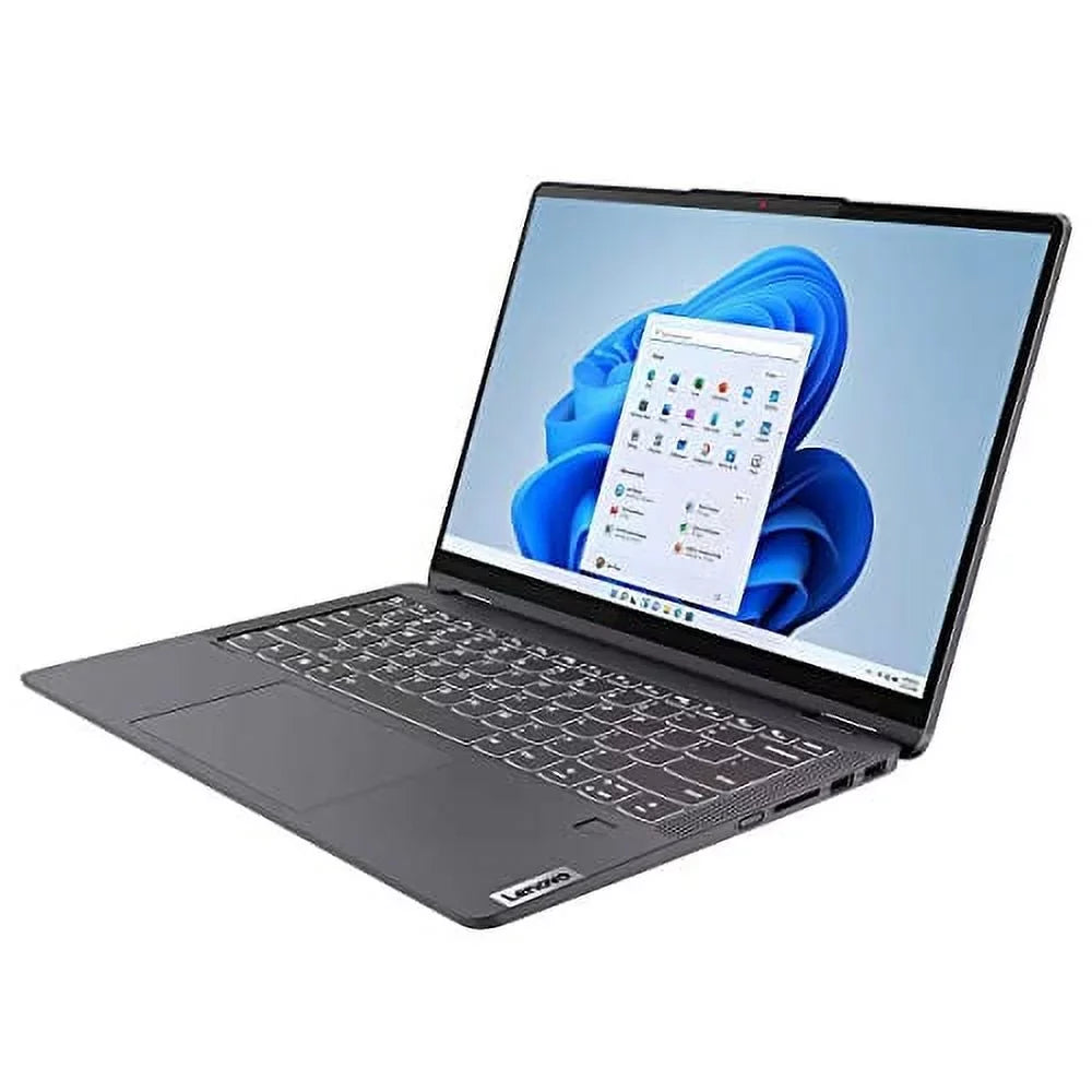 LENOVO Xe Backlit Win Graphics | 2022 12th 5 4 | Flex Laptop 16GB Intel Touchscreen TLG Thunderbolt 1TB 6 i5-1235U Core WUXGA 14" 2-in-1 Fingerprint 32GB | USB Iris | Wi-Fi RAM 11 SSD 10-Core |