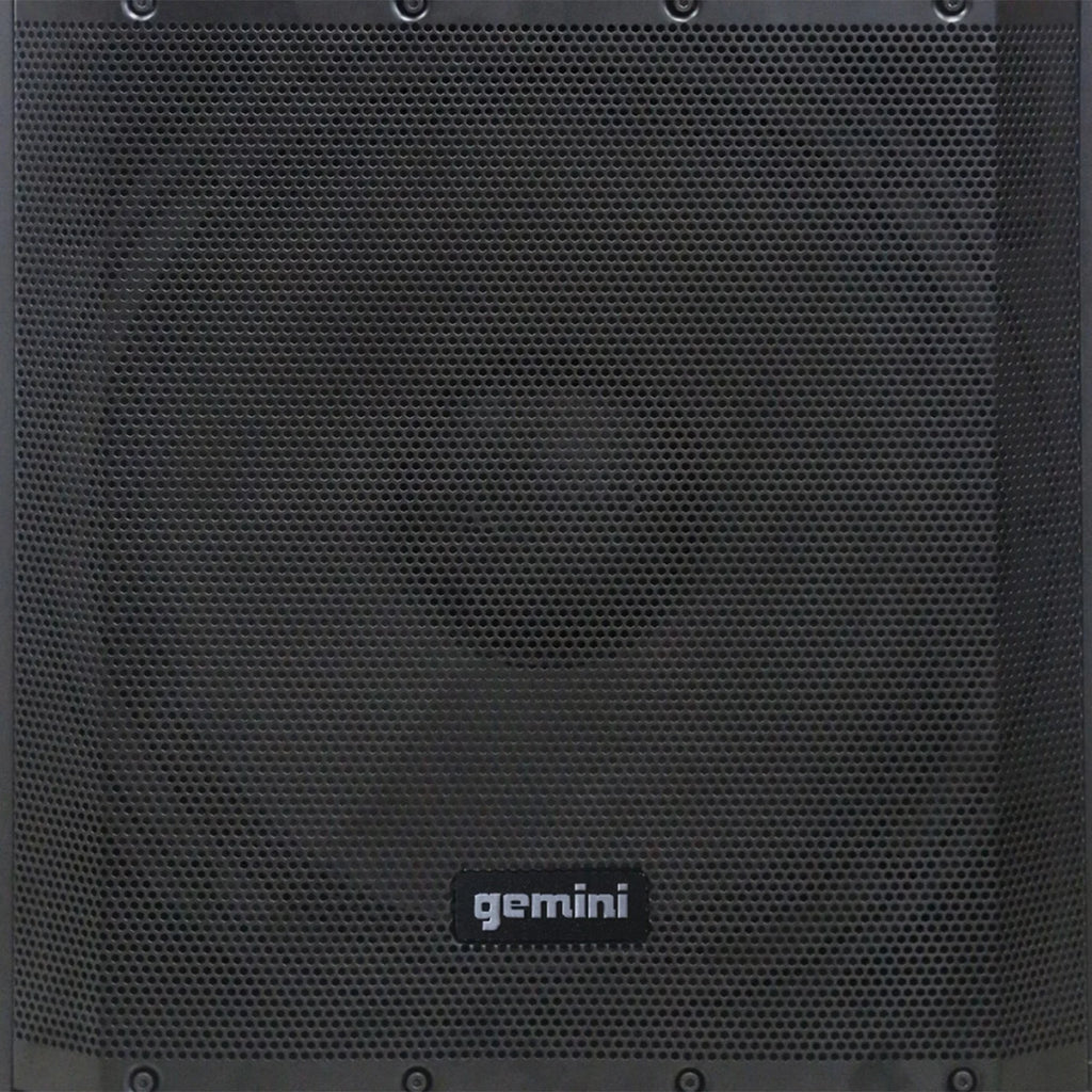 Gemini 2,200 System Speaker GSP-2200 Media & Player Wireless Watt Microphone , UHF with Powerful Dual Built-In Bluetooth Peak GMU-M200 843631171035 Ultra