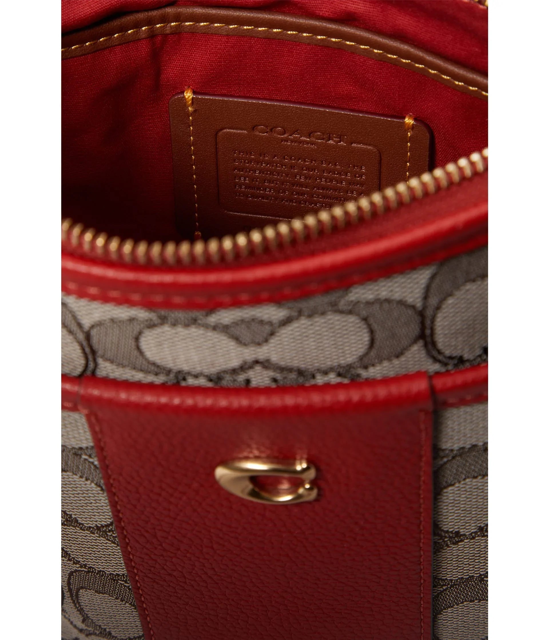 Ladies Coach Coach Print Kitt Crossbody Bag Jacquard
