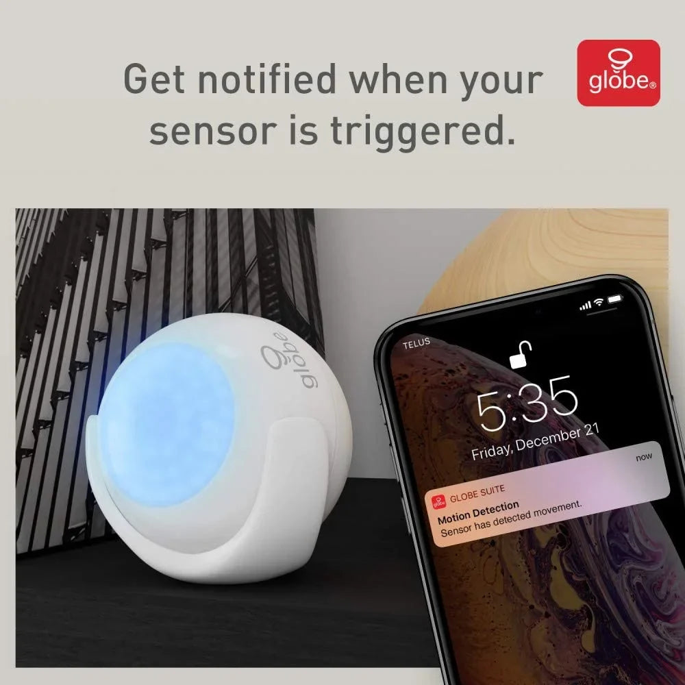 Required, No Detector, Hub White,50026 Motion Wi-Fi Smart Operated, Battery