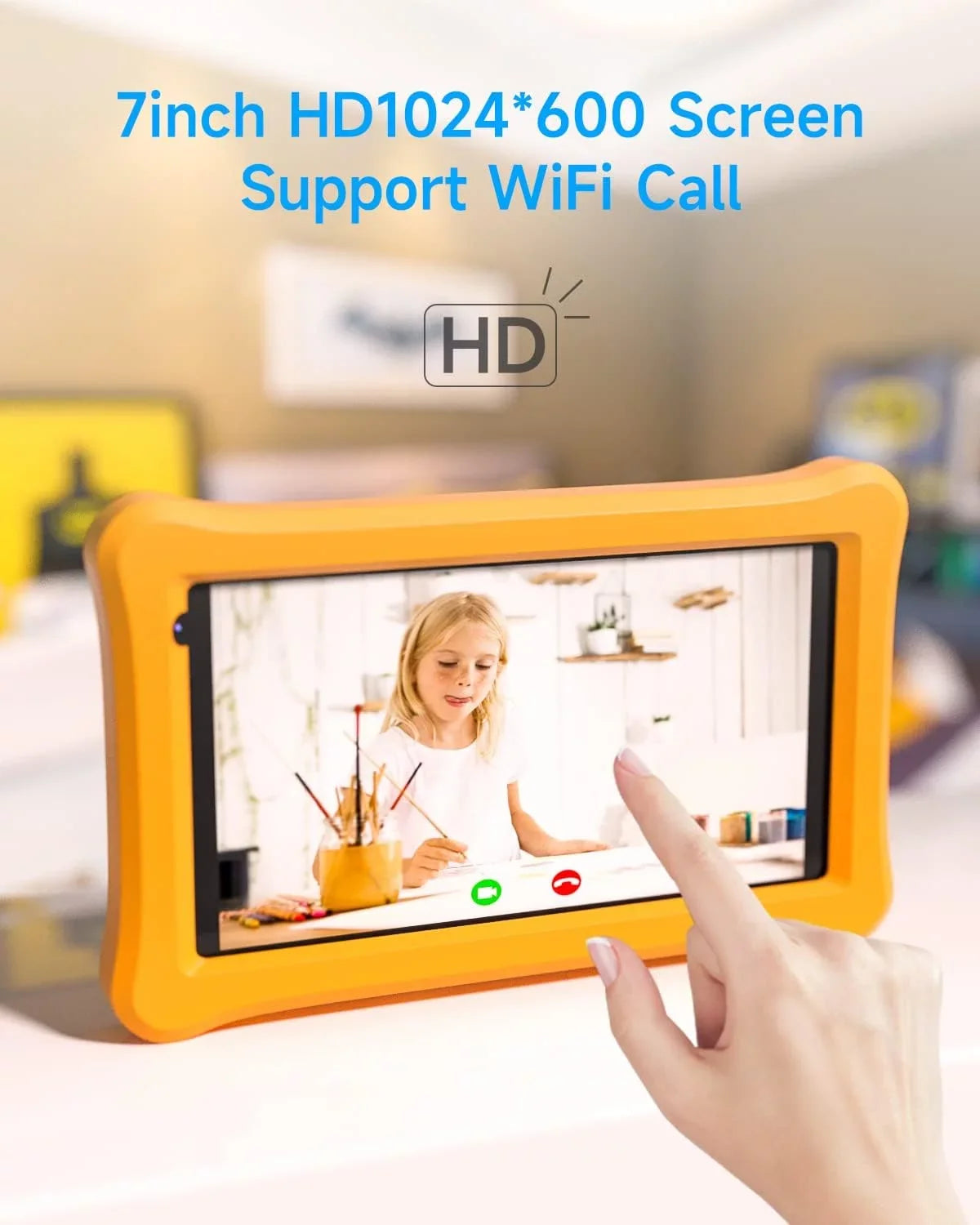 Shockproof Android 7 ROM with inch 2GB Dual 11 Toddler for Tablet 32GB Tablet Tablet Camera Learning Tablet Case, Kids WiFi, RAM Bluetooth, Case Kids, with