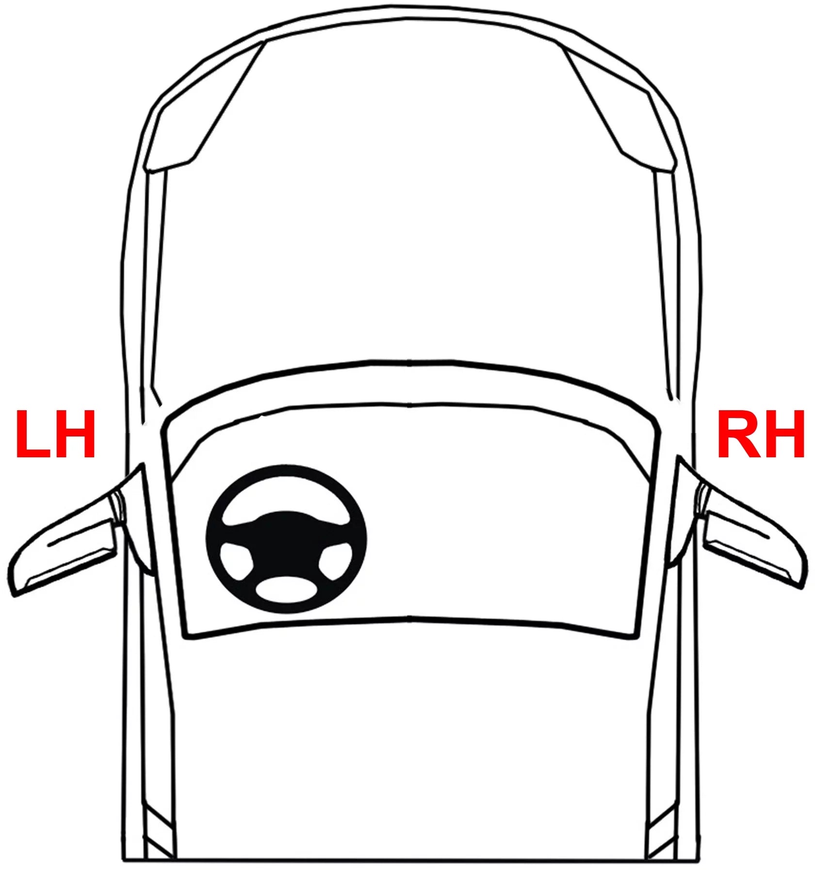 Passenger For Van Cargo Left Window Transit With Ford Connect Mini Power Driver 2010-2013 Regulator Motor Front,
