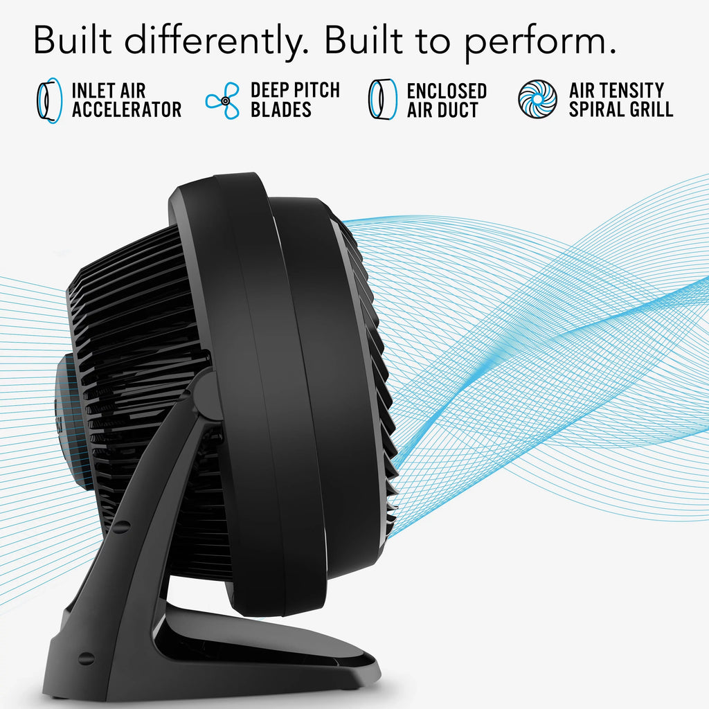 Black Whole Floor Vornado Circulator (New) 62 Fan, Air 13", Room