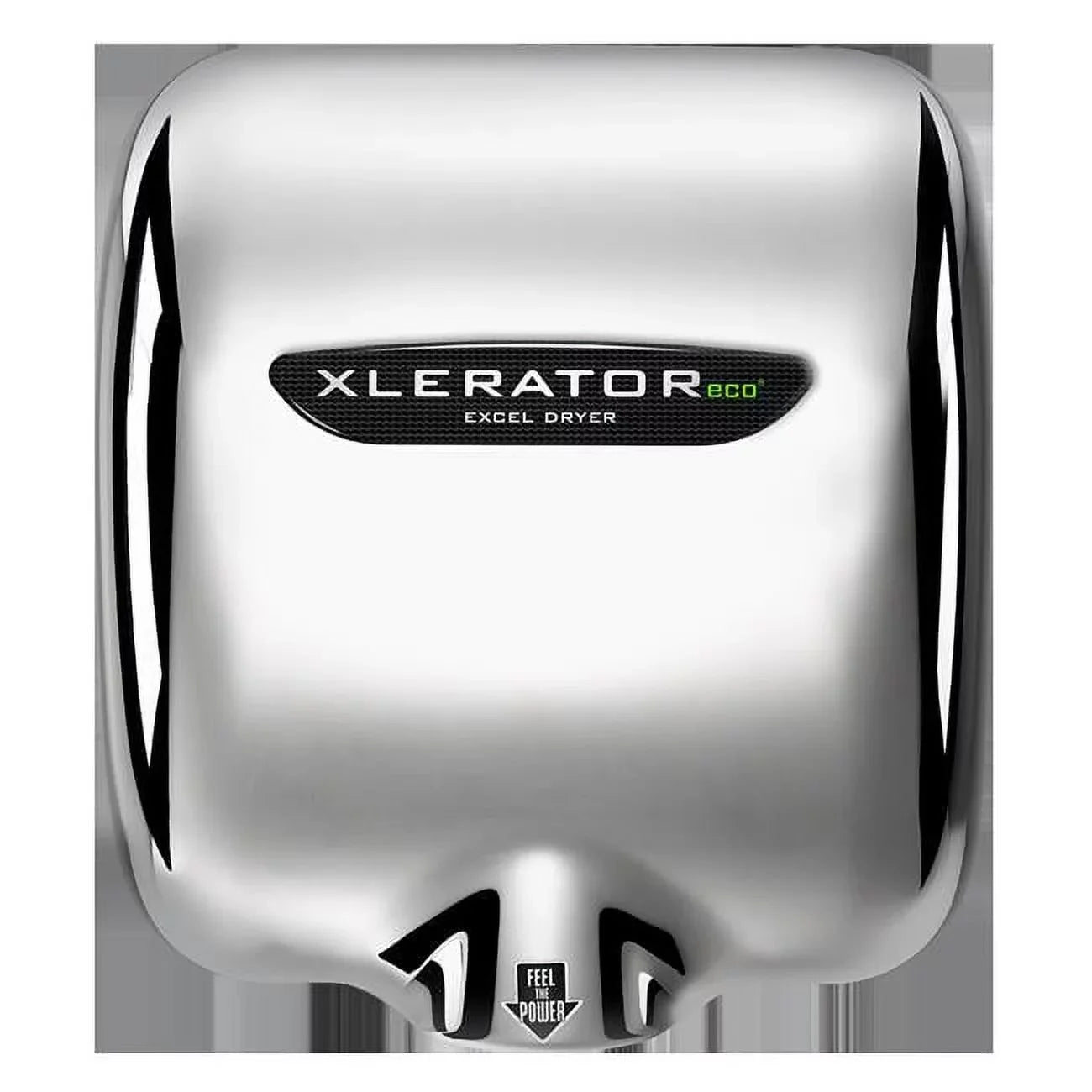 XL-C-ECO Cast Hand XL-CV-ECO Standard Automatic, Dryer Dryer Excel Plated, XLERATOR Surface-Mounted, Cover, 208-277V Chrome Nozzle