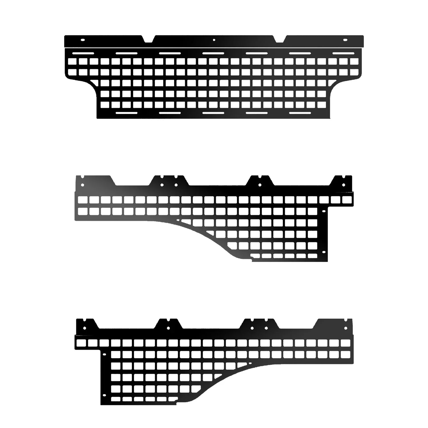 (Long Fits LE/KING Frontier NISMO Box) CAB SE/KING 05-21 - KING Molle FRONTIER Putco Panel 2010 Nissan select: NISSAN Front CAB 6ft CAB