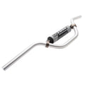 Mini LX4 Aluminum 2000 LEM Handlebar Silver Bend For T-10 CR Tusk 7/8"
