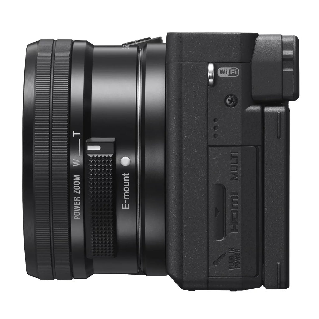 Camera ILCE6400L/B Holiday Digital Sony (Black) with Bundle Mirrorless 16-50mm
