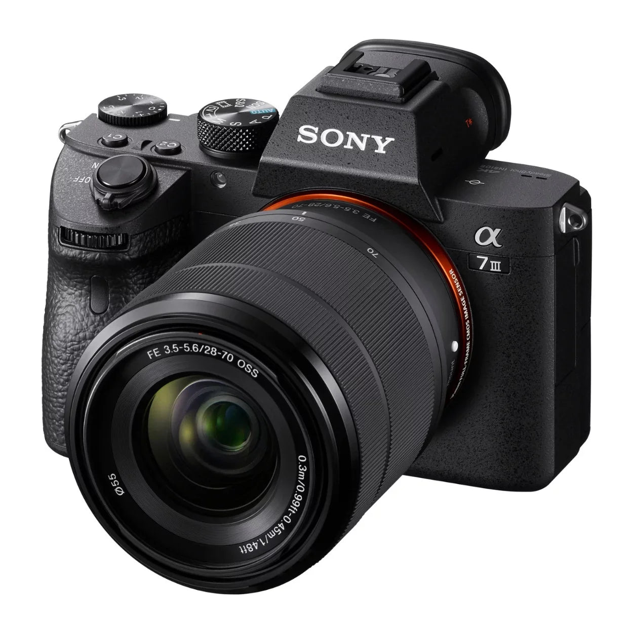 and Lens Bundle Sony a7 with Mic 28-70mm III Camera Alpha Wireless Mirrorless