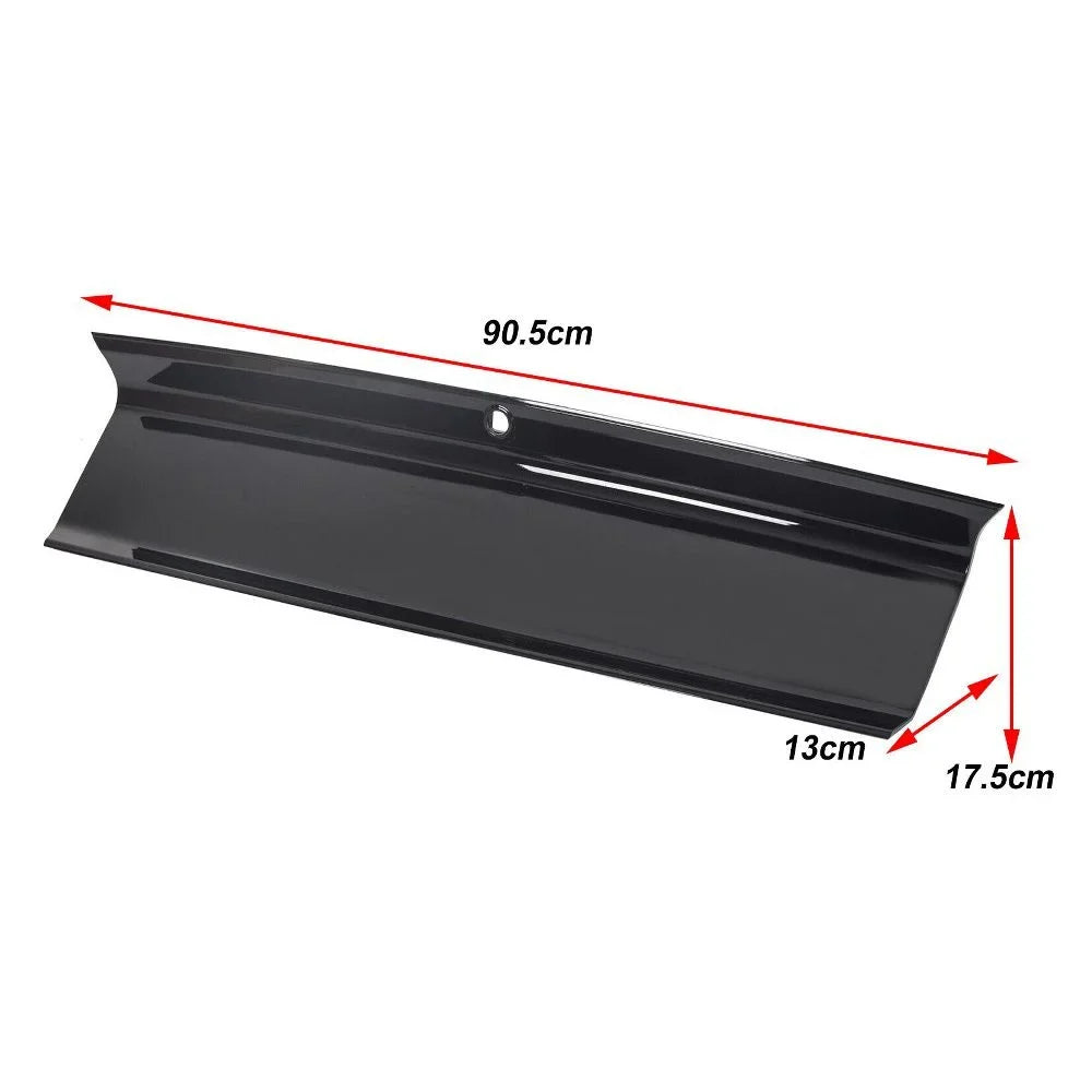 Trunk Glossy Mustang Trim Teledu Rear Decklid GT Panel Black 2015-2020 Ford Cover For