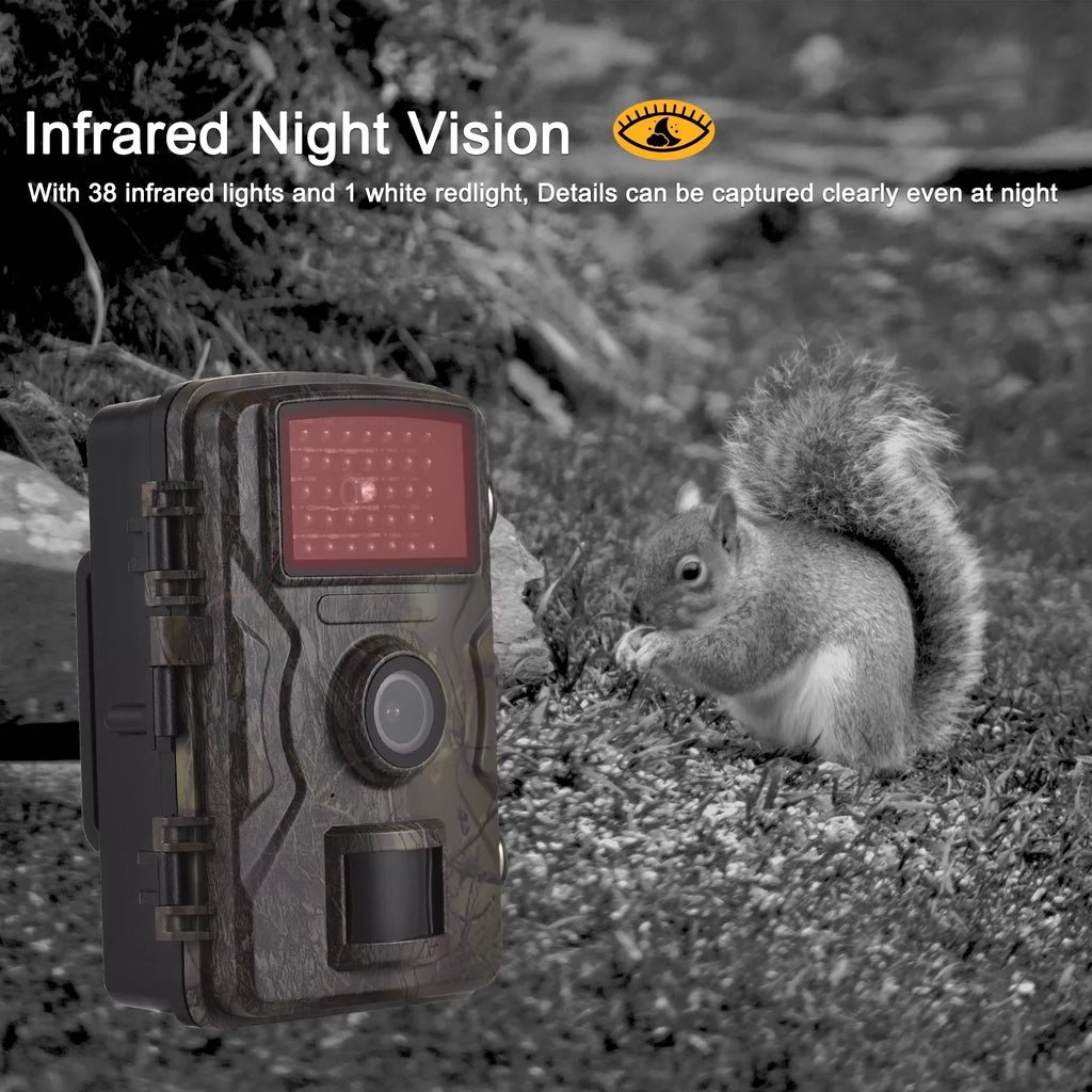 IP66 Tracking Night Trigger Vision 1080P 2.0 Infrared Andoer Trail Wildlife 0.8s Time Motion TFT Color Screen Activated Inch 16MP with Supports Waterproof