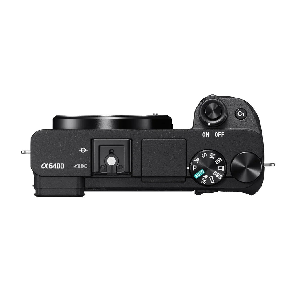 Camera ILCE6400L/B Holiday Digital Sony (Black) with Bundle Mirrorless 16-50mm