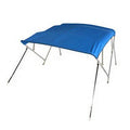 4 x Gen3 x 8’ Pontoon Bow Bimini Blue Pacific - 91-96” Marine 56” Top