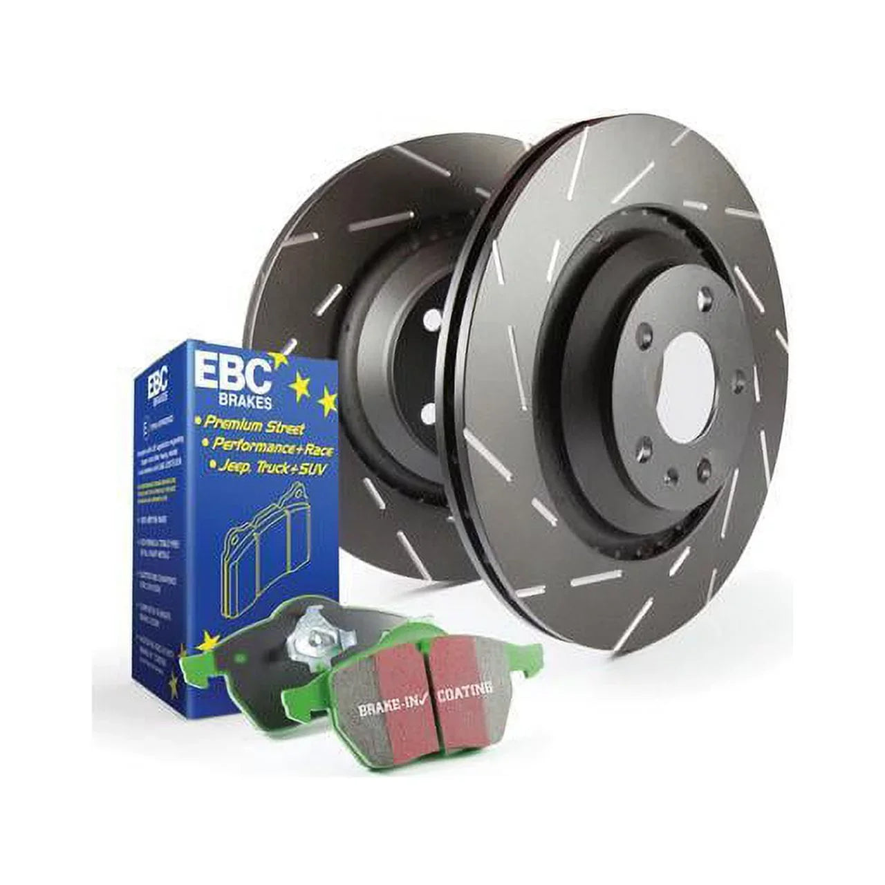 10-12 Brakes S2 S2KR2292 USR Greentuff EBC Kits and Rotors 2000 HS250h Fits