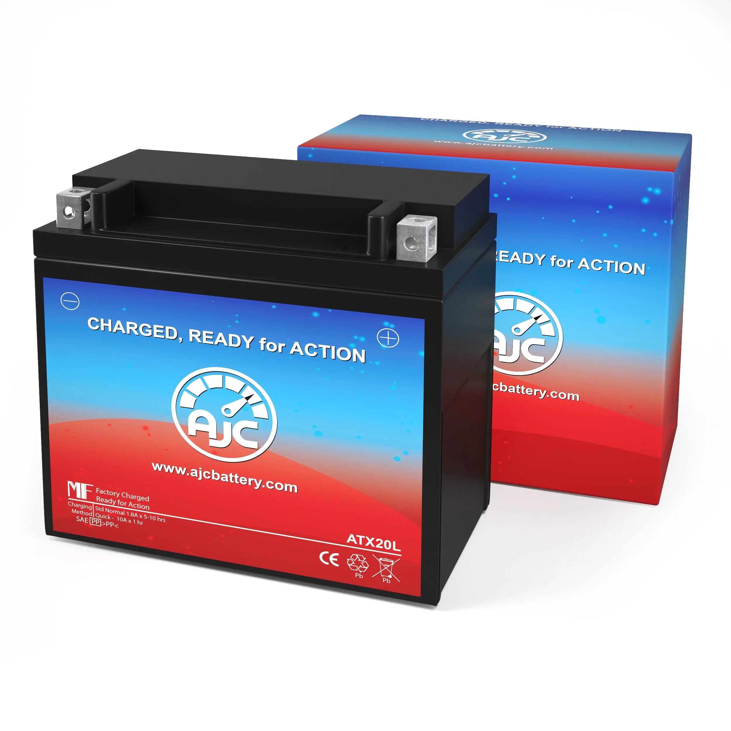AJC Replacement Battery 700 Legend with Compatible Snowmobile 697CC Battery Bombardier (2003)