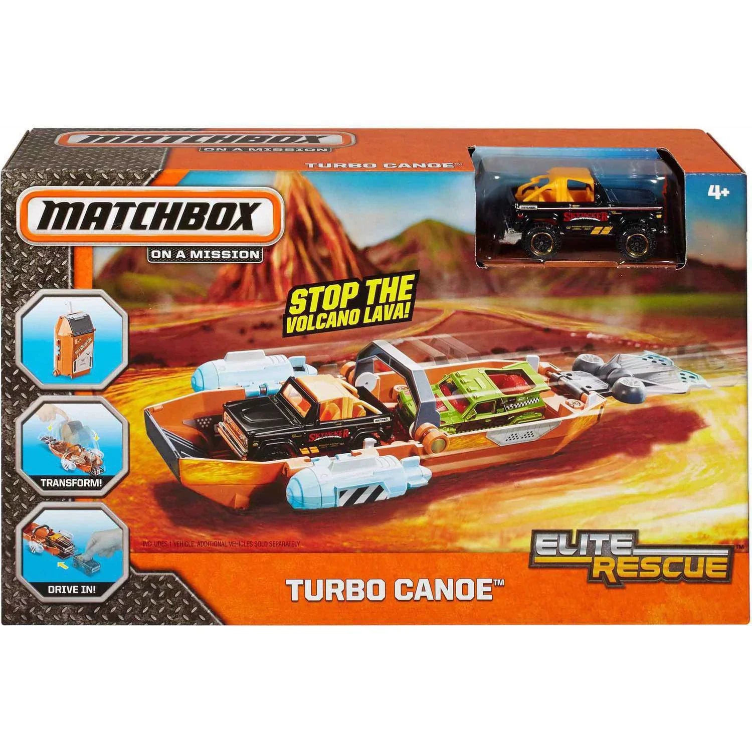Matchbox Rescue Canoe Turbo Elite