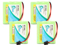 '- Phone - Cordless Battery Energizer P3702 Energizer NI-MH) Battery Battery for 4x Replacement (1200mAh, Pack 3.6V, UpStart