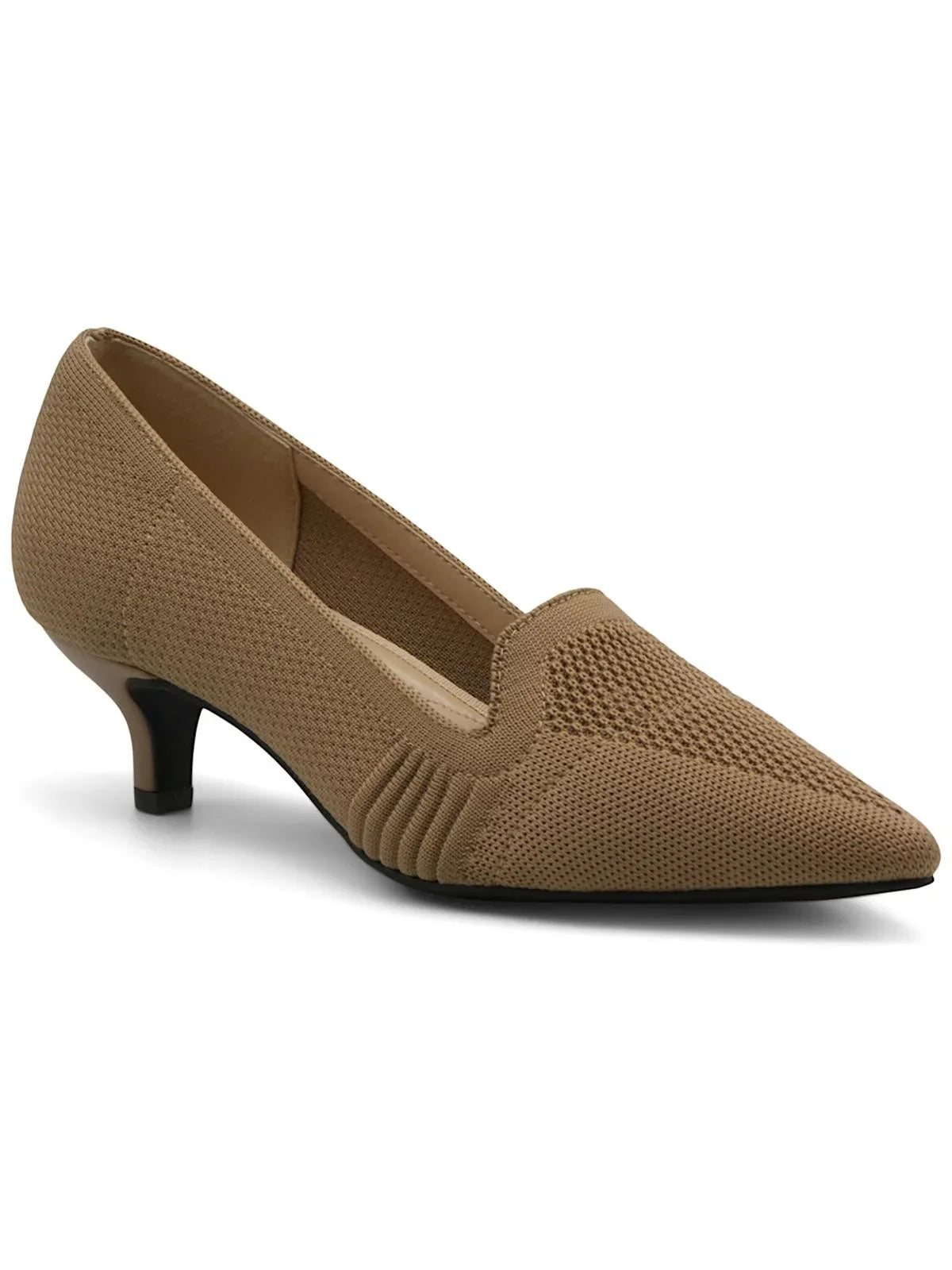 Vittadini Pointed Loafer Skippy Womens Toe Heels Adrienne Slip-On