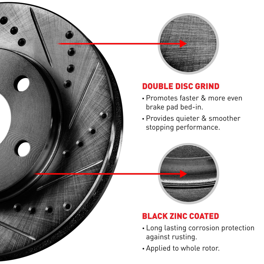 Concepts select: D/S Rotor R1 2018-2020 JAGUAR R1 Concepts Black Fits 2014-2017 S, JAGUAR Whpn2 F-TYPE Brake F-TYPE 20005