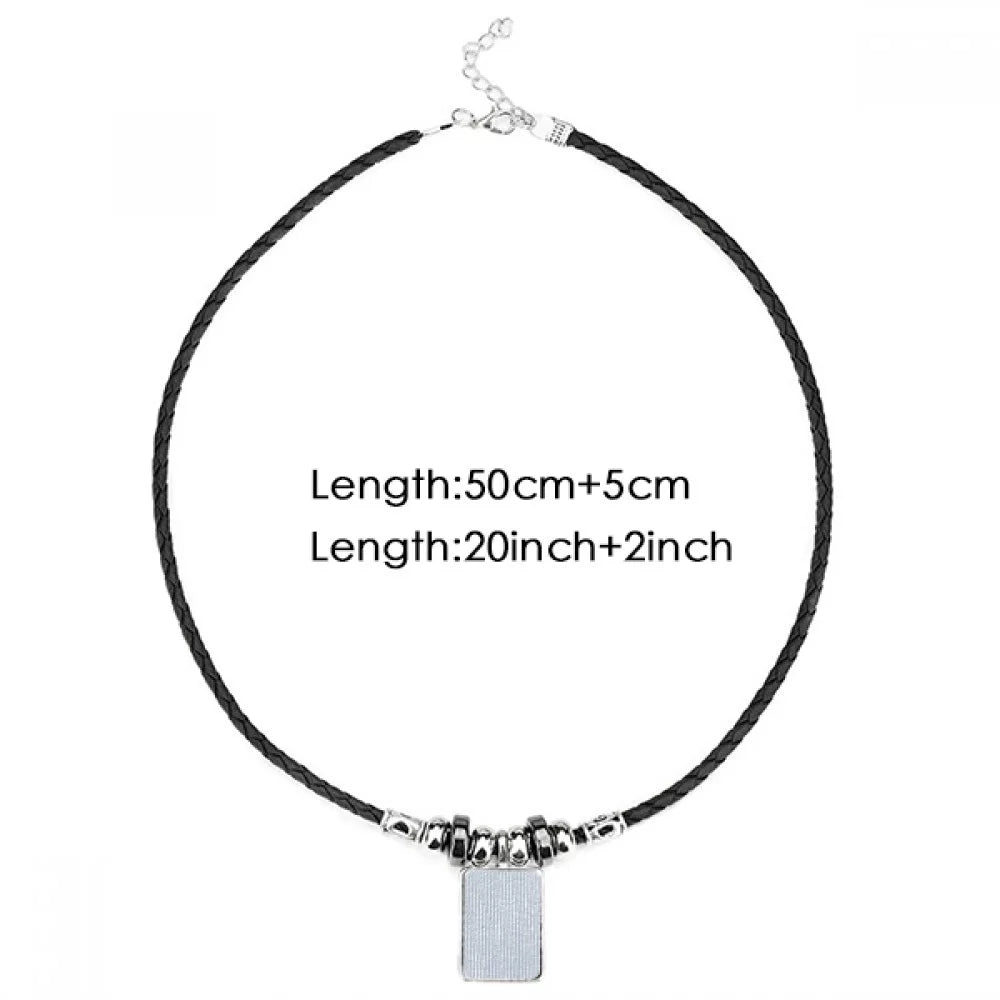 Torque Jewelry Necklace May June Leather Pendant Rope Geni Constellation Zodiac