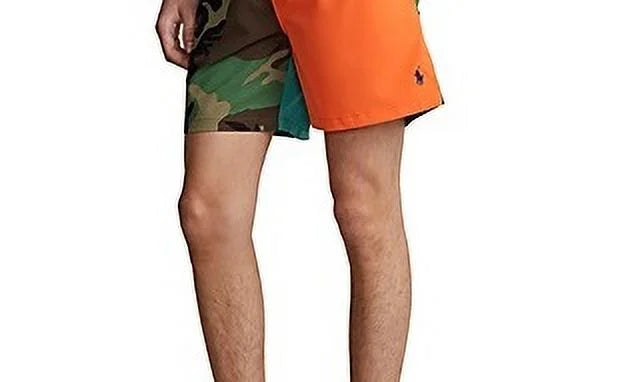 Swim Trunk Ralph X-Large Lauren Classic Polo Green Size Men's Traveler