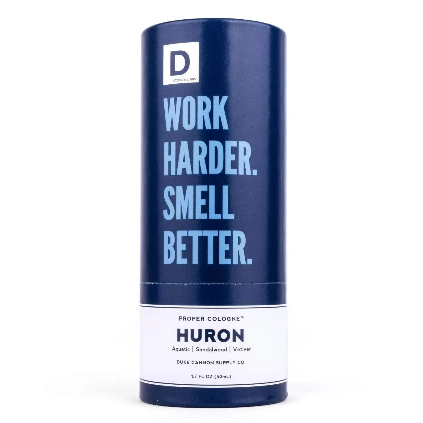 1.7 de Oz Huron/Eau for Proper Fl Cologne, Parfum Duke Co. Supply Men - Cannon