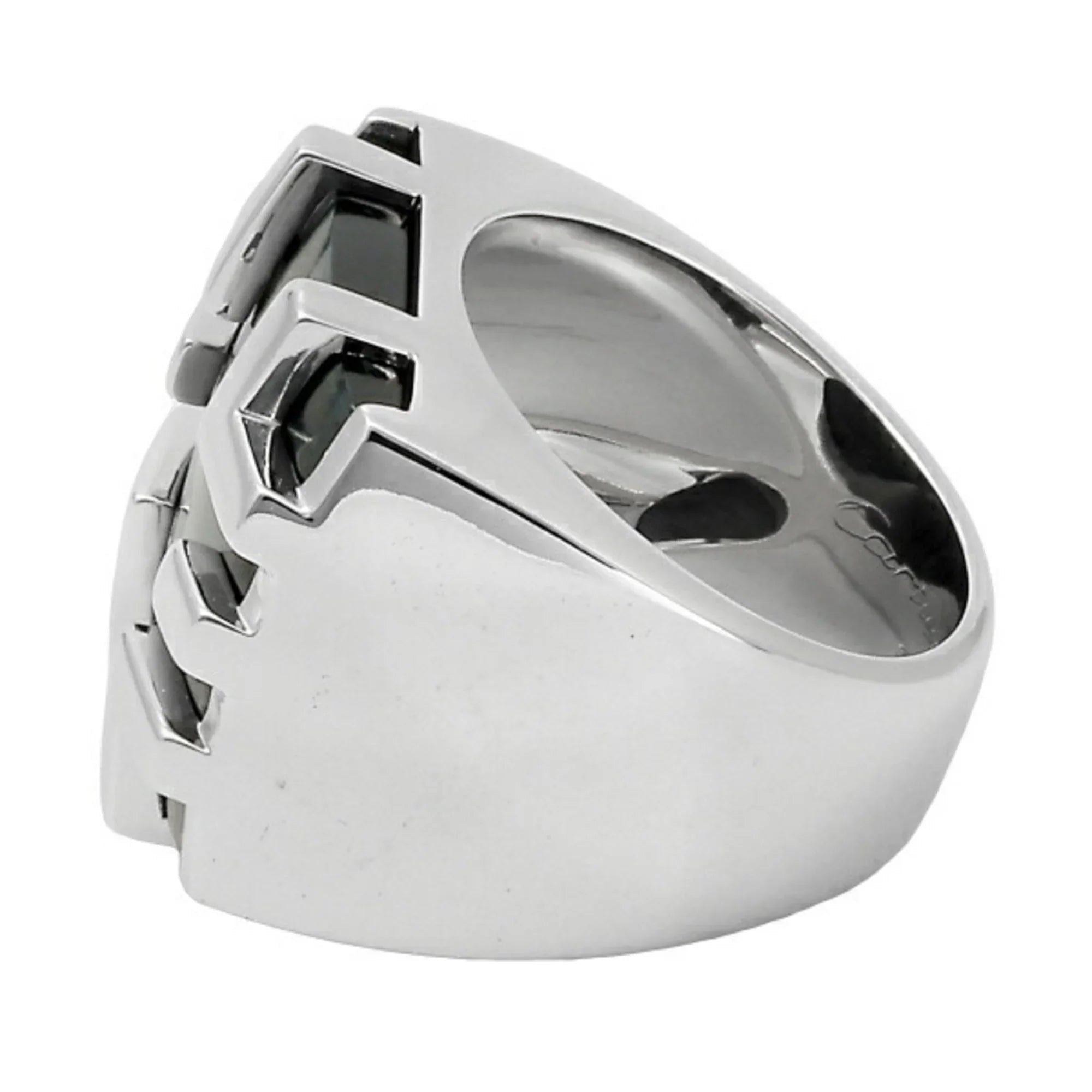 Dragon Cartier Eye (Good) Pre-Owned Ring the Tiger Gold K18WG White of Kiss