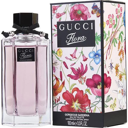Flora for Gu OZ. +0.067Fl. Women / de 100ml/3.3oz Eau Toilette, 2ML Gardenia cci_ Gorgeous Perfume