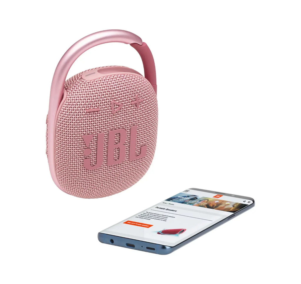 Speaker Pink Kit Clip Bluetooth and 4 divvi JBL Case