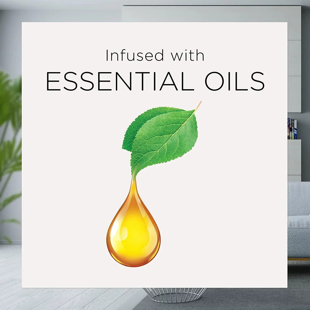 5 Essential Essential Mandarin Oils Refill, Orange, Freshener Mist ct, Wick & Diffuser, Air Sweet Air