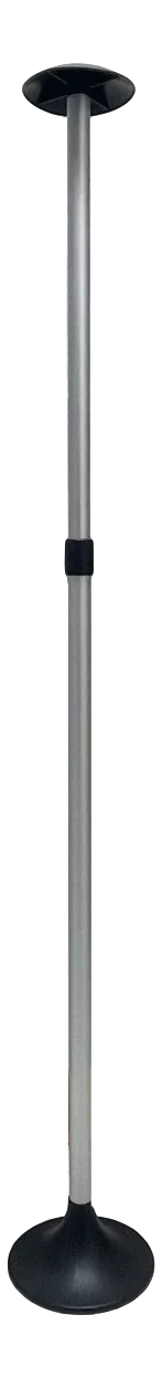 Boat Pole Injected Aluminum Base & Tall (Length: Telescopic 29" Support - Marine Snap-on Short Top Rubber Height Cover PP Adjustable Pactrade Pontoon 52") Round Fastener / Mushroom Tip Cap