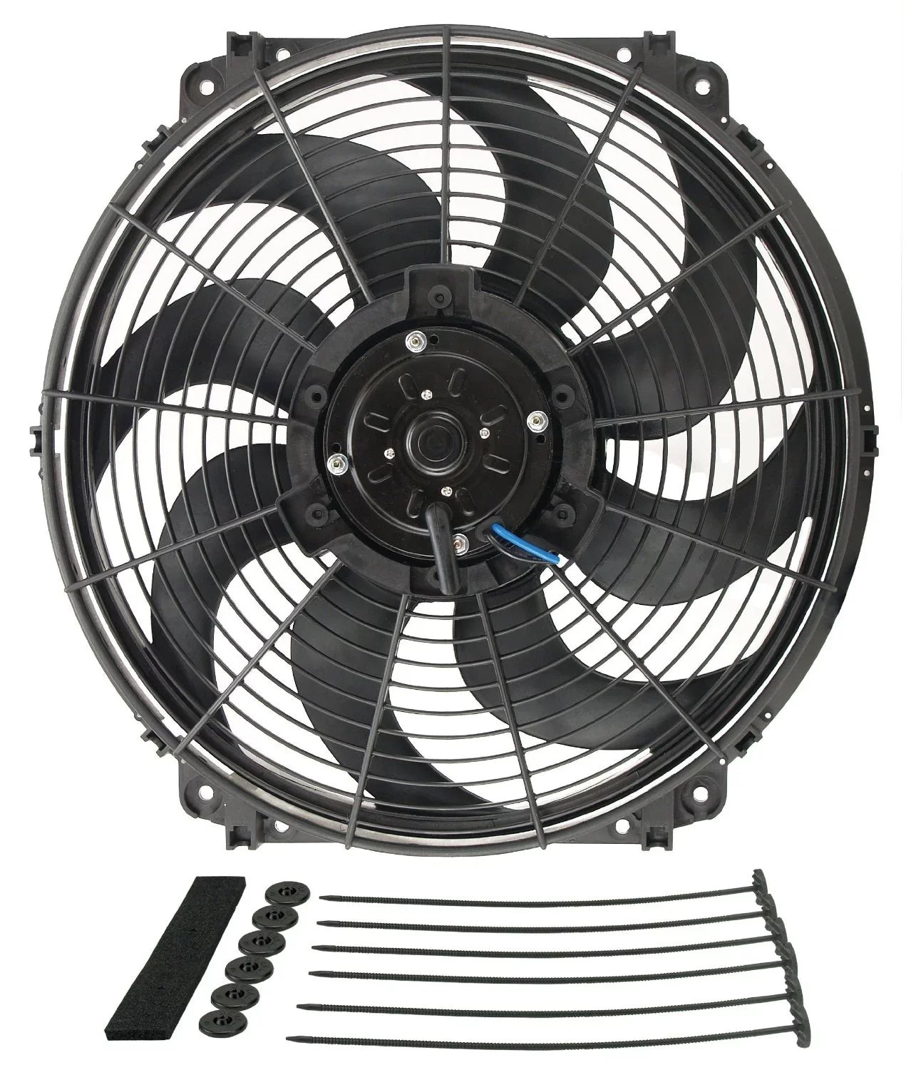 Kit SIERRA, Derale NISSAN Tornado 2013 Fan GMC Electric select: Standard SENTRA 16626 Fits 16" 2014