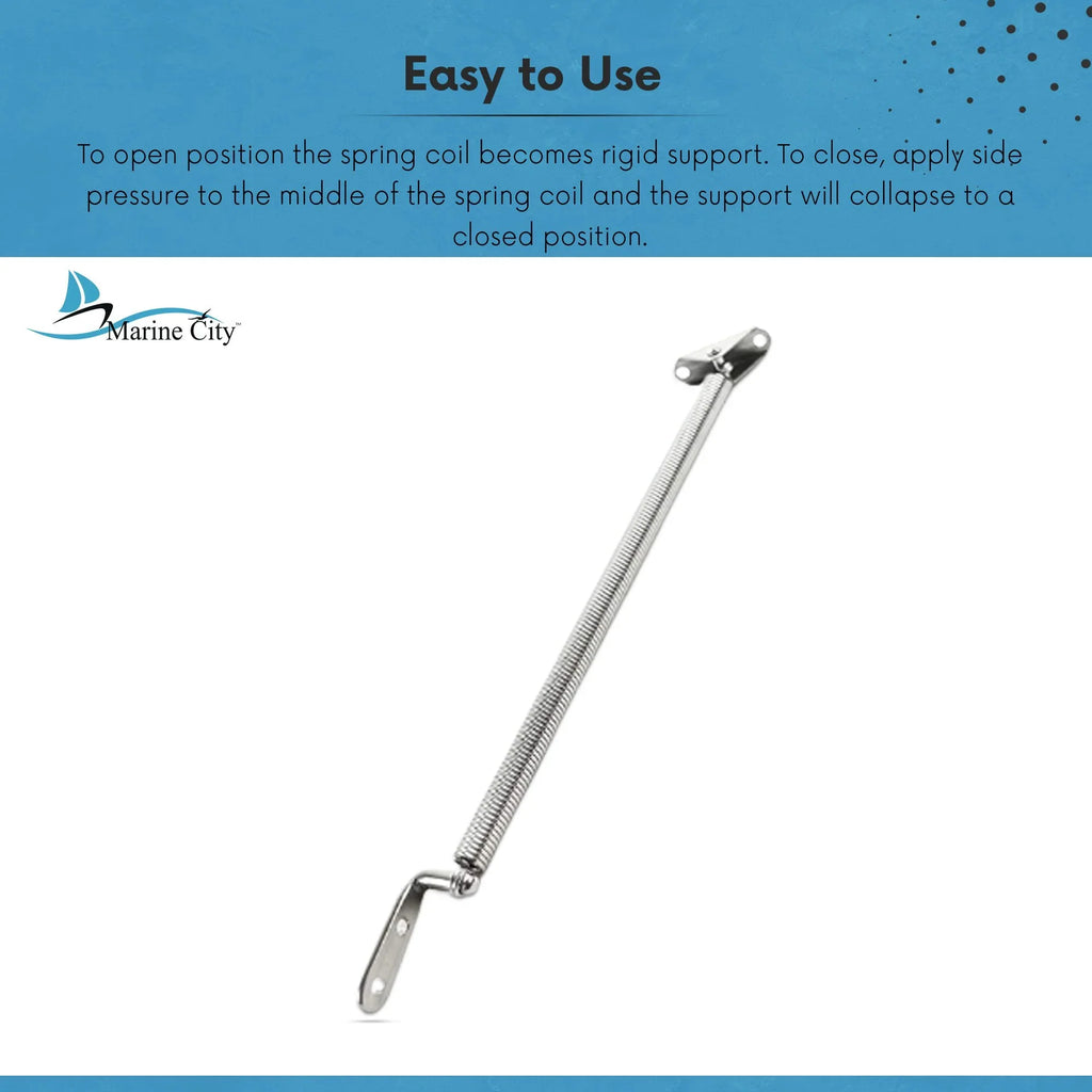 inches Stainless-Steel Adjuster L-Shape and Spring Marine inches with inches 8-1/4 Length: U-Bolt City Hatch or 8-1/4 10-1/4 Plate