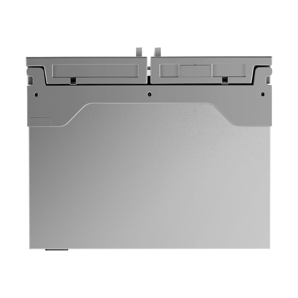 cu. Dispenser French Water 22.4 ft. Refrigerator 3-Door Stainless Door in Steel