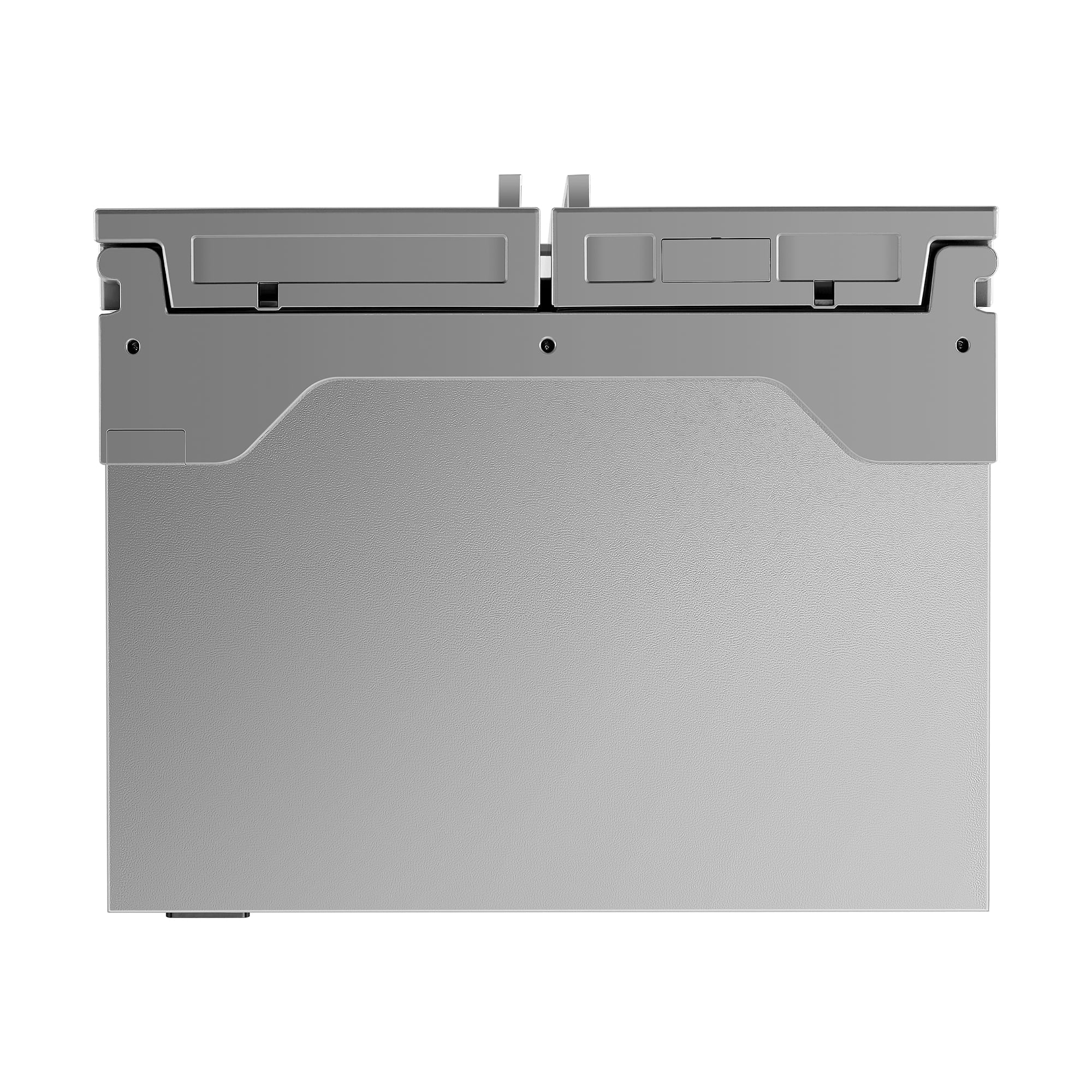 cu. Dispenser French Water 22.4 ft. Refrigerator 3-Door Stainless Door in Steel