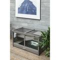 Jumbo Park Rabbit Grey Hutch ECOFLEX® Avenue Habitat-Nantucket Indoor