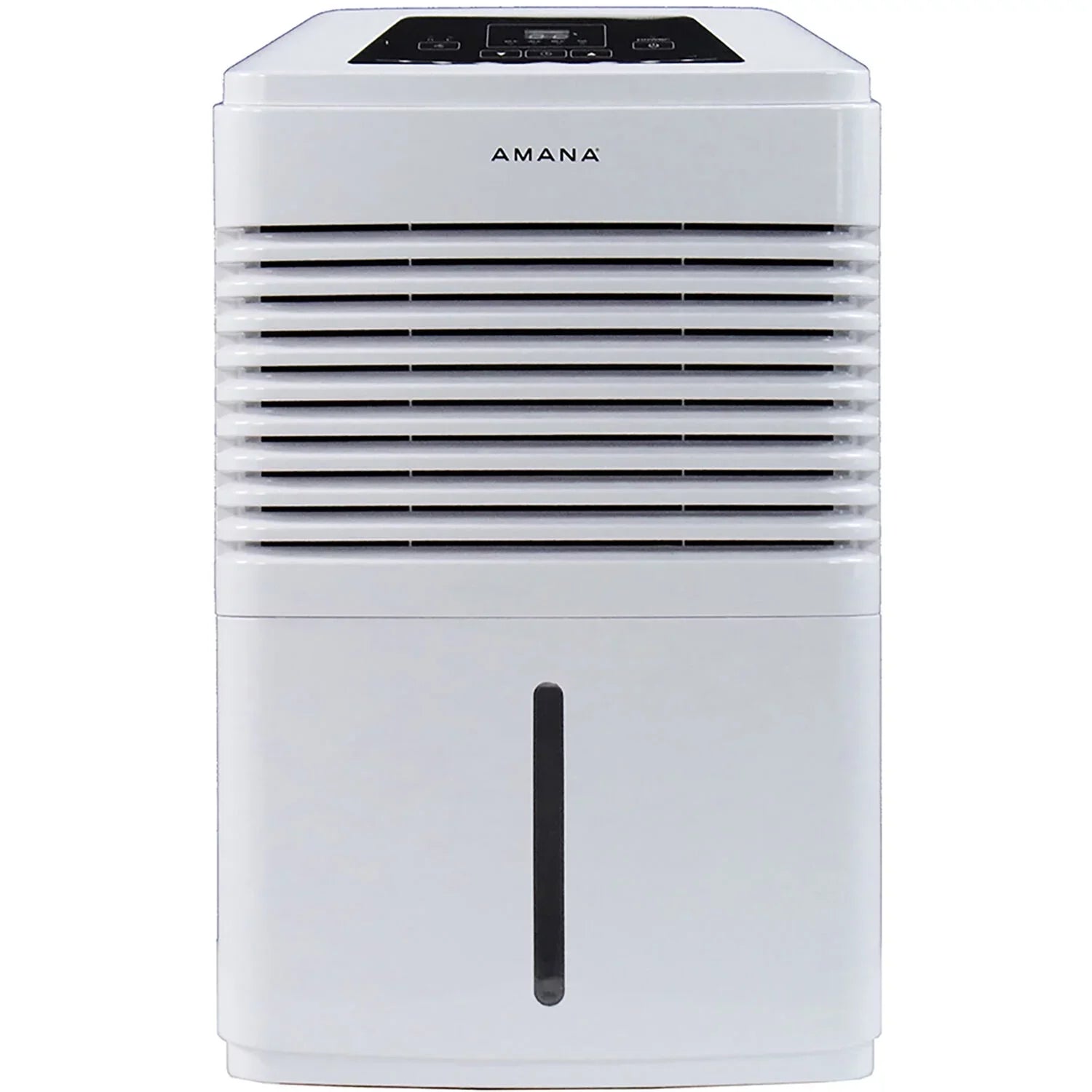(Refurbished) Restored 1,800 Dehumidifier Amana in 48 Humidistat, White Automatic Adjustable Shut-off Ft Sq Pt -