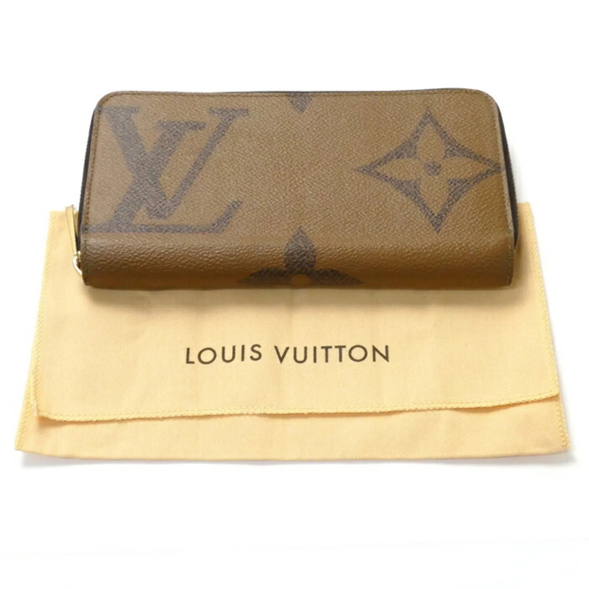 Giant M69353 Pre-Owned LOUIS Zippy Round Long (Good) Zipper Monogram VUITTON Unisex Wallet