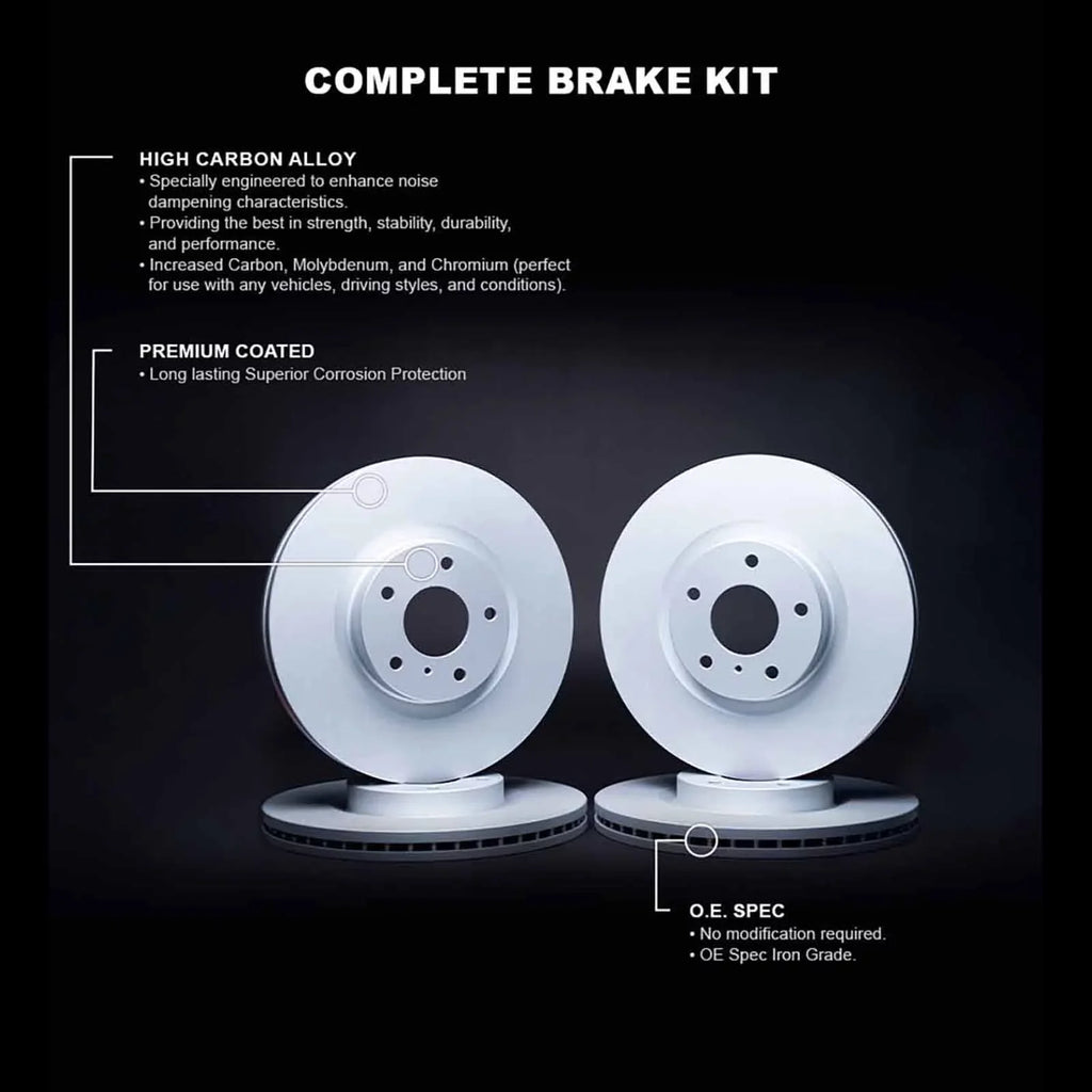 JEEP JEEP 2015-2022 Coated 42021 R1 select: Concepts COMPASS, Rotor Concepts RENEGADE Brake 2017-2022 Wdpn2 R1 Carbon Fits