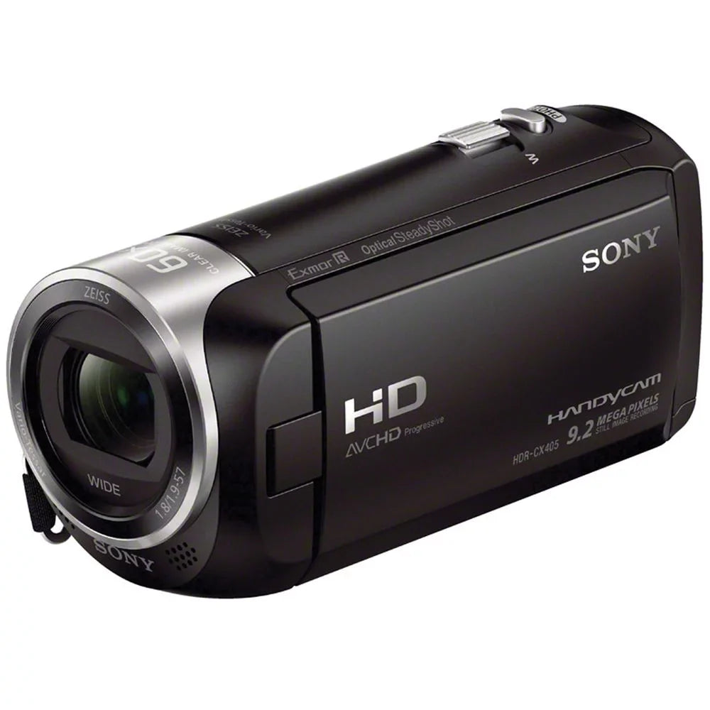 Kit Case Tripod 64GB HD Sony + HDR-CX405 Handycam + -