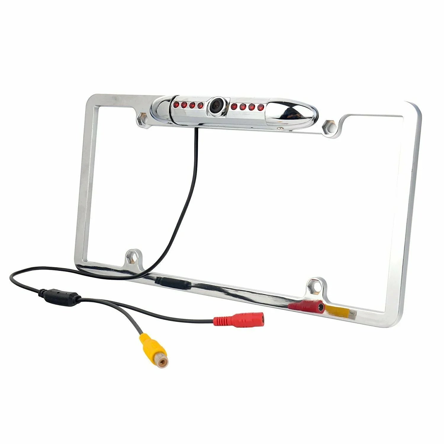 Camera Night CMOS Backup IR NEW Frame Vision Plate Car 8 US RearView 12V License