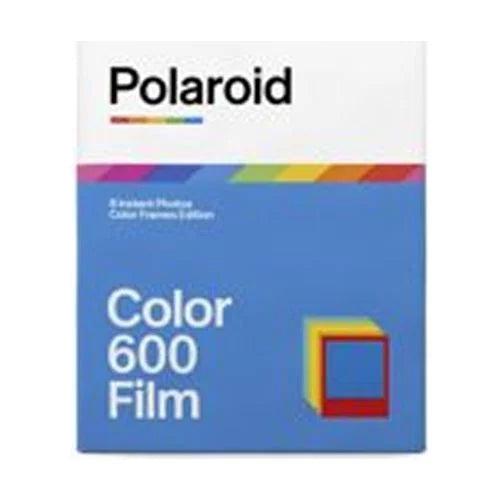 Color OneStep 600 Film Polaroid with & Accessory Flash Bundle Instant Camera 600