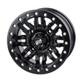 Black For Pro 4/137 Defender HD10 Star Nebo Tusk 2021-2022 + 3.0 14x7 Beadlock Lone Can-Am Matte 4.0 Wheel